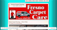 Desktop Screenshot of fresnocarpetcare.wordpress.com