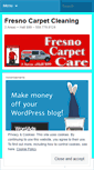 Mobile Screenshot of fresnocarpetcare.wordpress.com