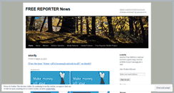 Desktop Screenshot of freereporter.wordpress.com