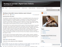 Tablet Screenshot of gamesindustryskills.wordpress.com