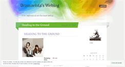 Desktop Screenshot of dramavista.wordpress.com