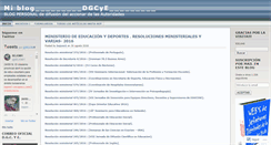 Desktop Screenshot of dgcye.wordpress.com