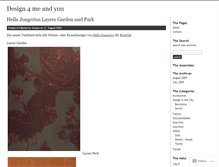 Tablet Screenshot of design4meandyou.wordpress.com