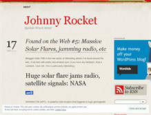Tablet Screenshot of jrocketibanez.wordpress.com