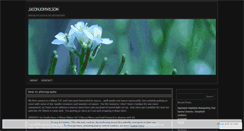 Desktop Screenshot of jasonjonwilson.wordpress.com
