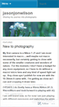 Mobile Screenshot of jasonjonwilson.wordpress.com