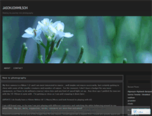 Tablet Screenshot of jasonjonwilson.wordpress.com