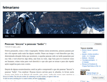 Tablet Screenshot of felmariano.wordpress.com