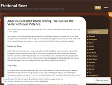 Tablet Screenshot of fictionalbeer.wordpress.com