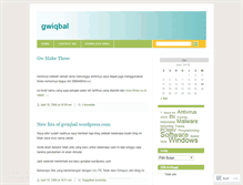 Tablet Screenshot of gwiqbal.wordpress.com