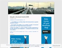 Tablet Screenshot of praibridge.wordpress.com