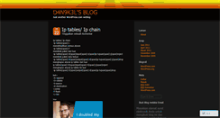 Desktop Screenshot of d4n9k3l.wordpress.com