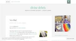 Desktop Screenshot of divinedebrisjewelry.wordpress.com