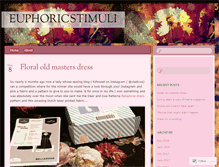 Tablet Screenshot of euphoricstimuli.wordpress.com