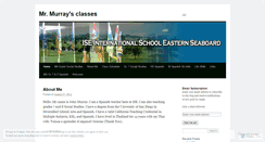 Desktop Screenshot of isejmurray.wordpress.com