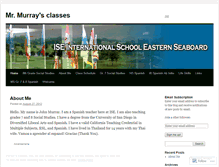 Tablet Screenshot of isejmurray.wordpress.com