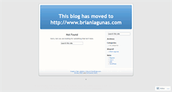 Desktop Screenshot of brianlagunas.wordpress.com
