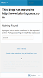 Mobile Screenshot of brianlagunas.wordpress.com