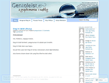 Tablet Screenshot of gentole.wordpress.com