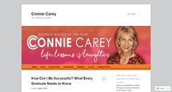 Desktop Screenshot of conniecarey.wordpress.com