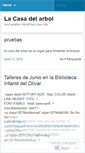 Mobile Screenshot of lacasadelarbolblog.wordpress.com