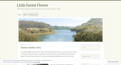 Desktop Screenshot of littleforestflower.wordpress.com