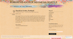 Desktop Screenshot of mudikaseattle.wordpress.com