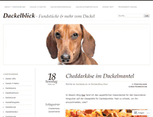 Tablet Screenshot of dackelblick.wordpress.com