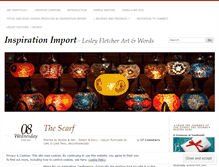 Tablet Screenshot of inspirationimport.wordpress.com