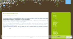 Desktop Screenshot of kabrolina.wordpress.com