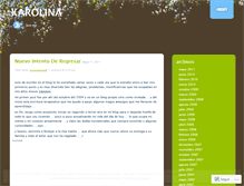 Tablet Screenshot of kabrolina.wordpress.com