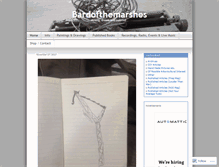Tablet Screenshot of bardofthemarshes.wordpress.com