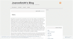 Desktop Screenshot of joannesmith.wordpress.com