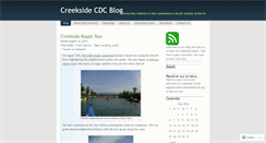 Desktop Screenshot of creeksidedetroit.wordpress.com