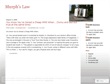 Tablet Screenshot of murphslaw.wordpress.com