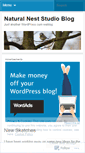 Mobile Screenshot of naturalnest.wordpress.com