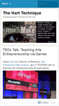 Mobile Screenshot of harttechnique.wordpress.com