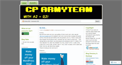 Desktop Screenshot of clubpenguinarmyteam.wordpress.com
