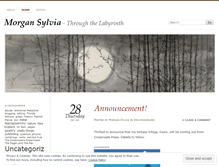 Tablet Screenshot of morgansylvia.wordpress.com