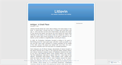 Desktop Screenshot of litlovin.wordpress.com