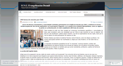 Desktop Screenshot of evangelizaciondosmil.wordpress.com