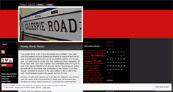 Desktop Screenshot of gillespieroad.wordpress.com