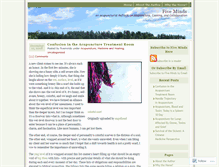 Tablet Screenshot of fiveminds.wordpress.com
