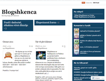 Tablet Screenshot of blogshkenca.wordpress.com