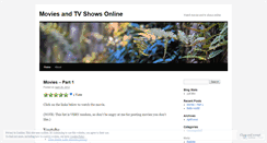 Desktop Screenshot of moviesandtvshowsonline.wordpress.com