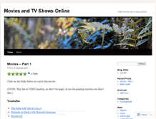Tablet Screenshot of moviesandtvshowsonline.wordpress.com