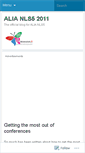 Mobile Screenshot of alianls5.wordpress.com