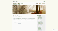 Desktop Screenshot of alonglifesjourney.wordpress.com