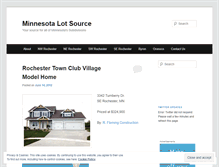 Tablet Screenshot of mnlotsource.wordpress.com