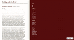 Desktop Screenshot of contemporarycontemplations.wordpress.com